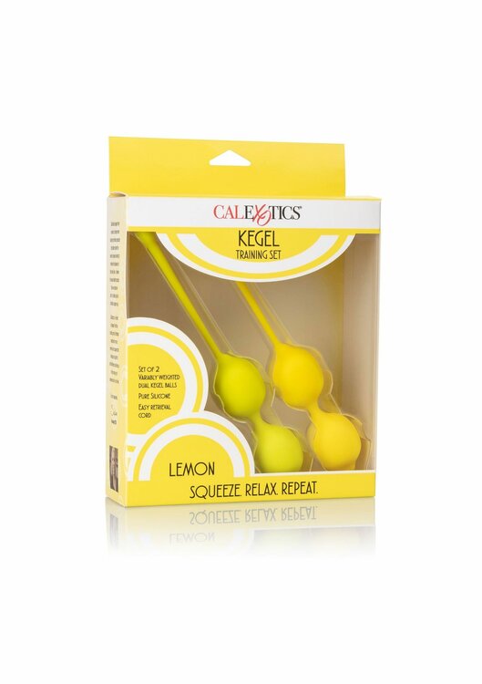 Kegel Training Set Lemon