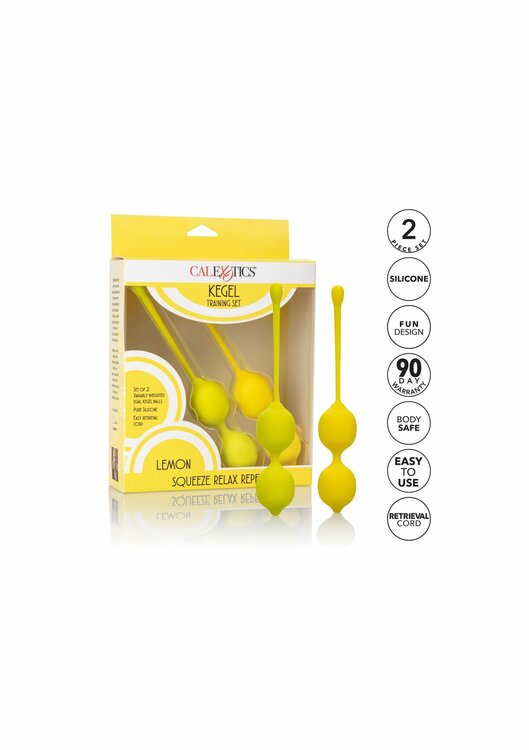 Kegel Training Set Lemon