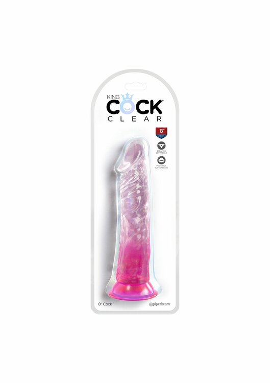 King Cock Clear 8 Inch