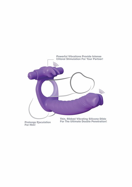 Silicone Double Pene Rabbit