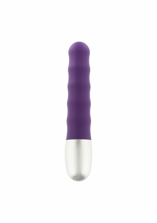 Discretion Ribbed Vibrator