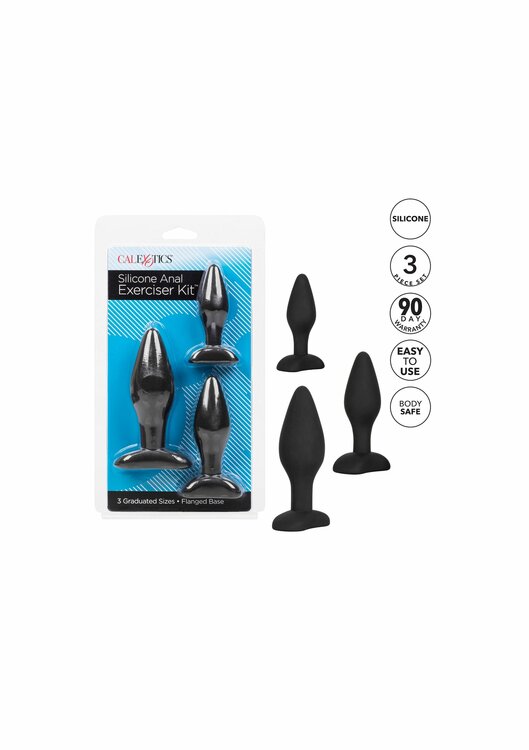 Silicone Anal Exerciser Kit