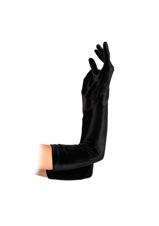 Velvet Opera Length Gloves