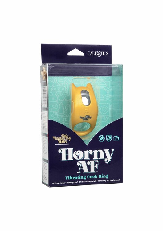 Horny AF Vibrating Cock Ring