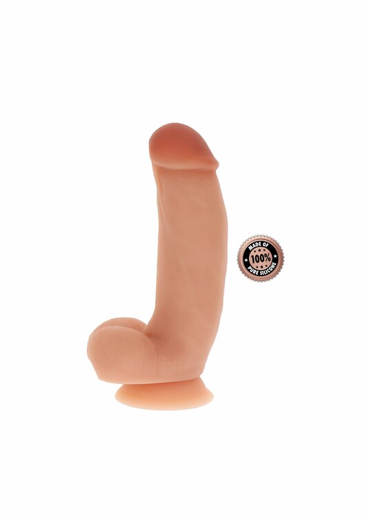 Silicone Dildo 7 inch w Balls