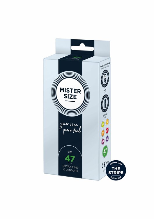 MISTER SIZE 47mm Condoms 10pcs