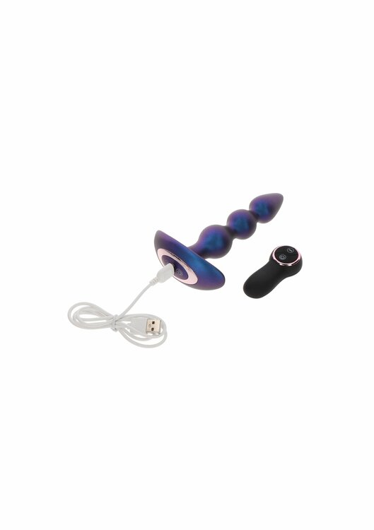 The Bold Beaded Vibr Anal Plug