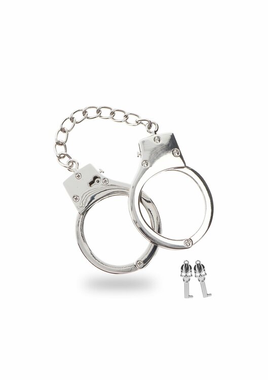 Silver Plated BDSM Handcuffs