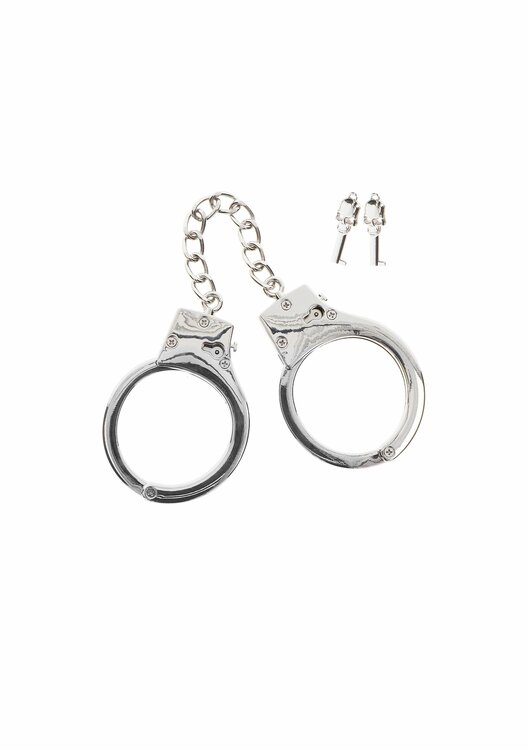 Silver Plated BDSM Handcuffs