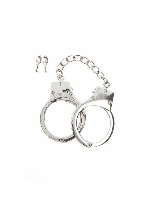 Silver Plated BDSM Handcuffs