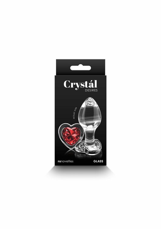 Crystal Desires Red Heart M