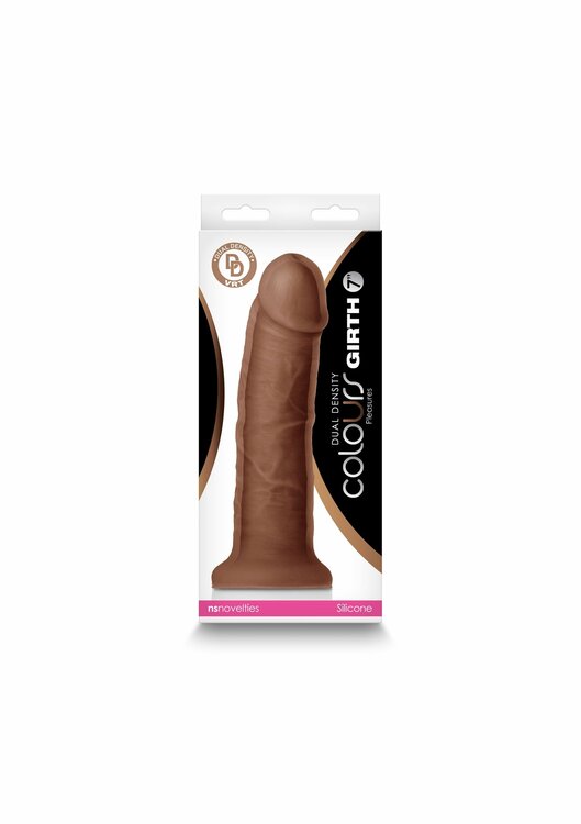 Dual Density Dildo Wide 7 Inch