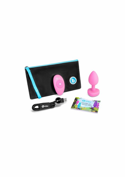 B-Vibe Vibr Heart Plug S/M