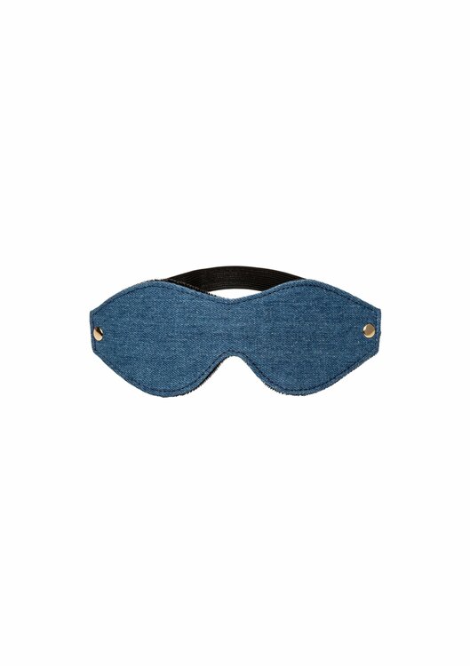 Ride Em Denim Eye Mask