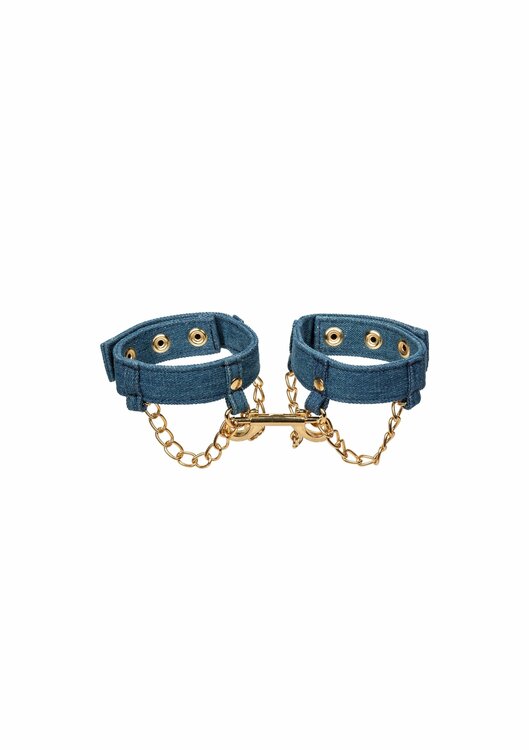 Ride Em Denim Ankle Cuffs