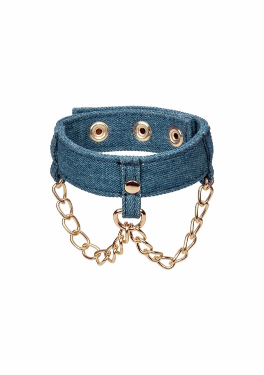 Ride Em Denim Ankle Cuffs