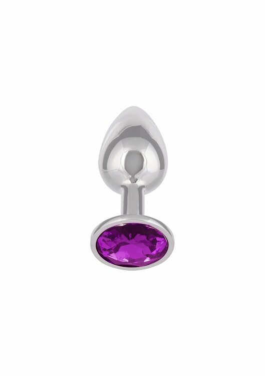 Jewel Small Amethyst Plug