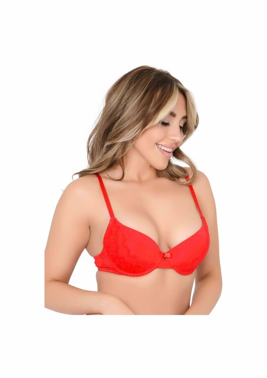 Push Up bra with racerback