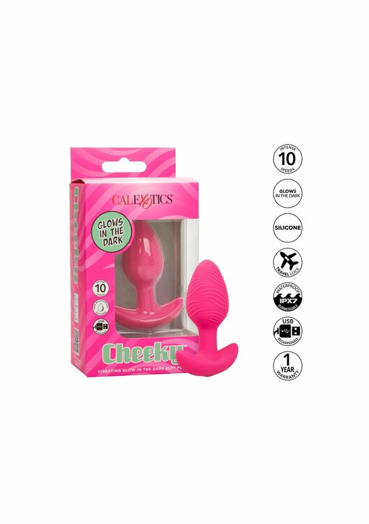 Cheeky Glow Vibrating Plug S