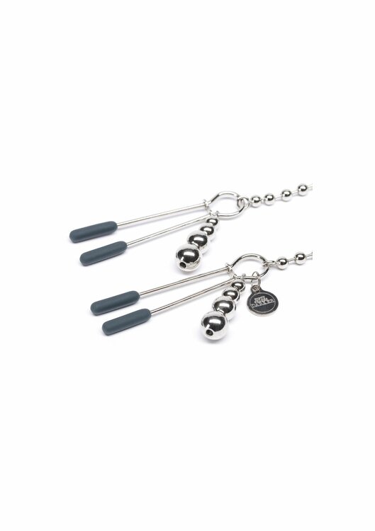 Chained Nipple Clamps