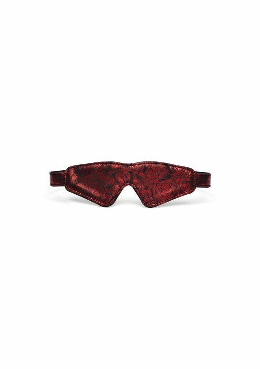 Reverse PU Leather Blindfold