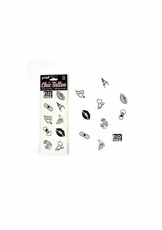 Candy Chic Temporary Tattoo