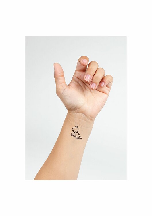 Candy Chic Temporary Tattoo