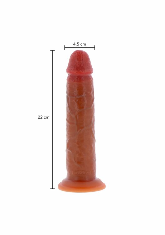 Silicone Foreskin Dong 22 cm