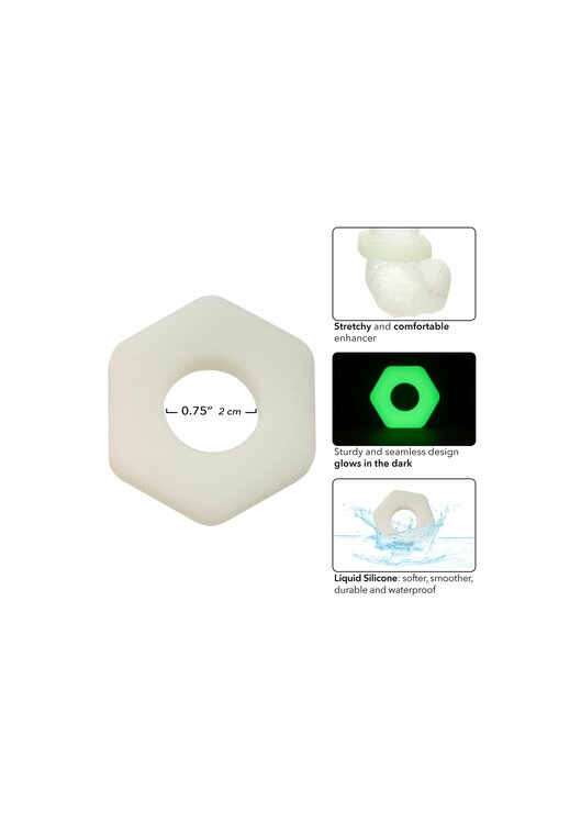 Silicone Prolong Sexagon Ring