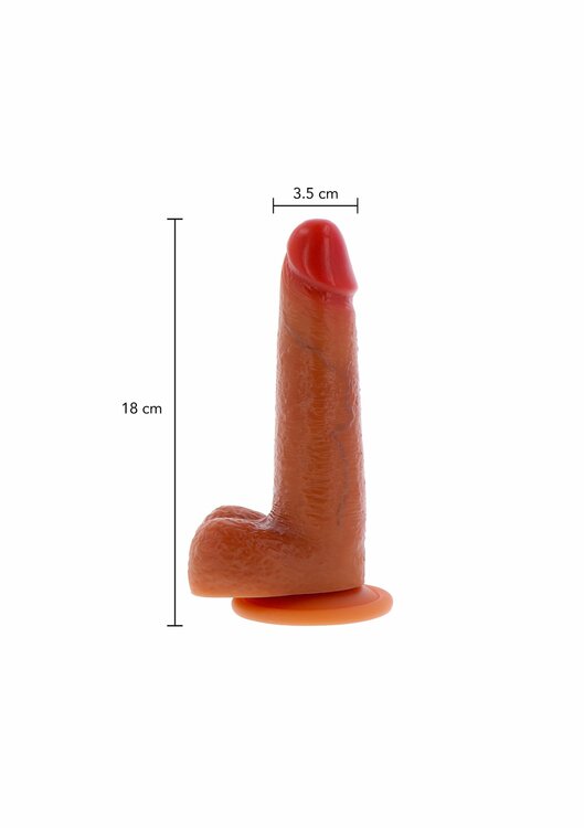 Silicone Foreskin Dildo 18 cm