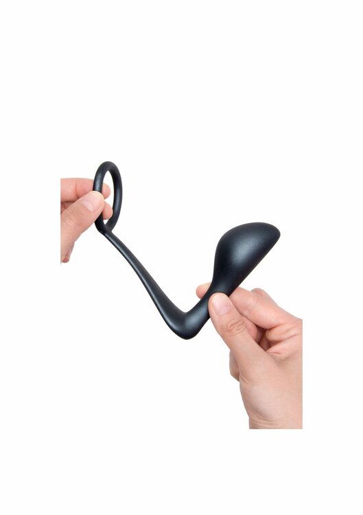 B-Vibe Ringer Cock Ring &amp; Plug