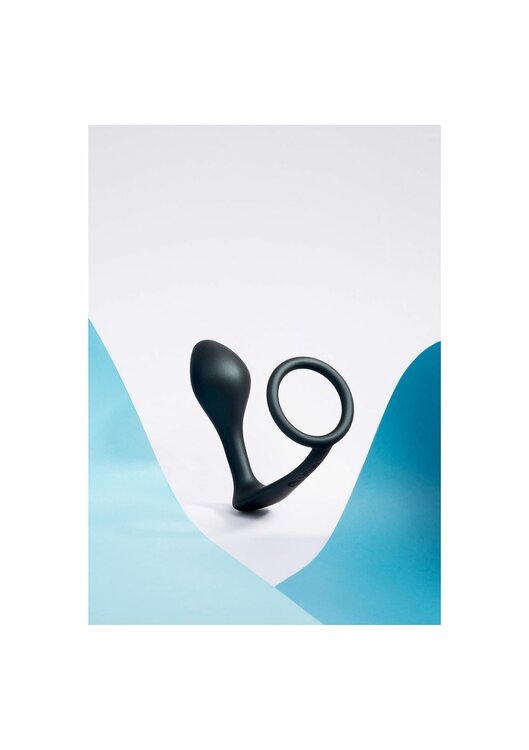 B-Vibe Ringer Cock Ring &amp; Plug