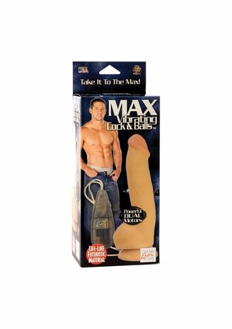 Max Vibrating Cock &amp; Balls