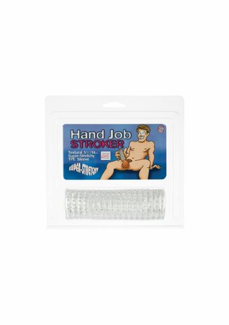 Hand Job Stroker Clear