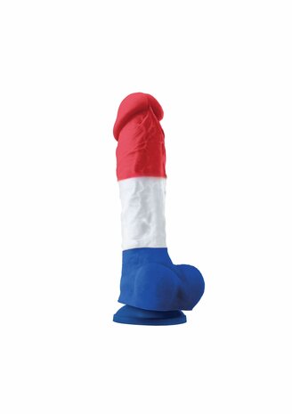 Tricolor Dildo 8 Inch