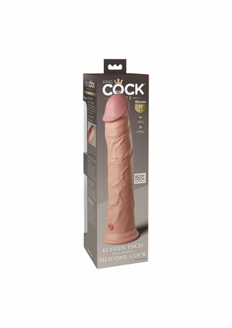 11 Inch 2Density Silicone Cock