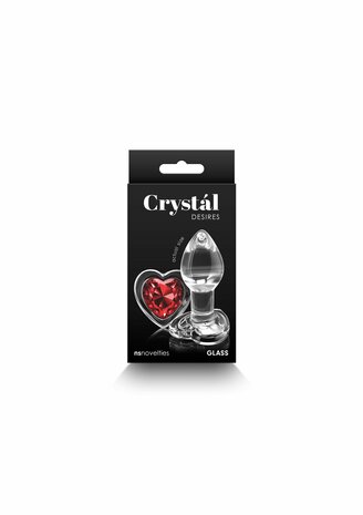 Crystal Desires Red Heart S