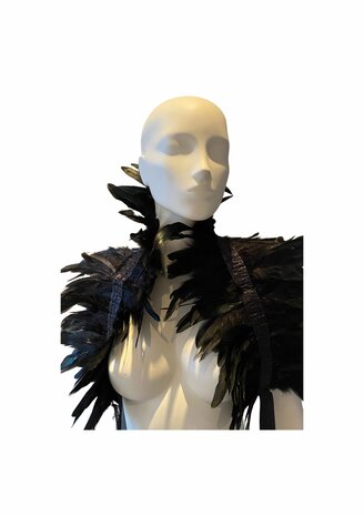 Feather Shoulder Wrap