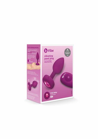 B-Vibe Vibr Jewel Plug S/M