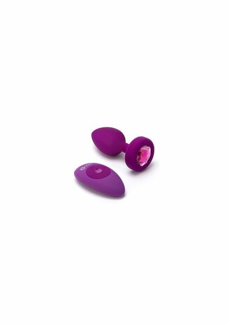 B-Vibe Vibr Jewel Plug S/M