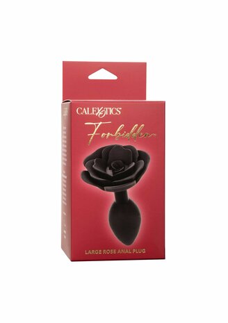 Large Rose Anal Plug