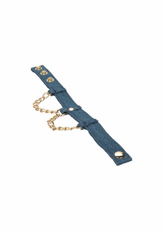 Ride Em Denim Ankle Cuffs