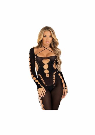 Seamless footless bodystocking