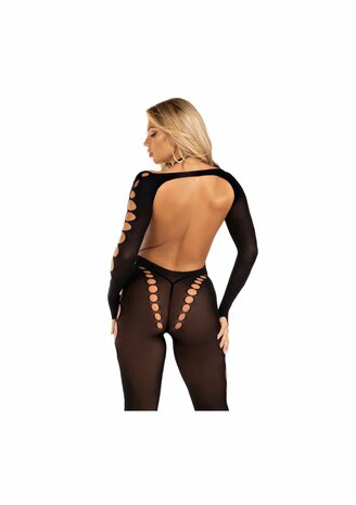 Seamless footless bodystocking