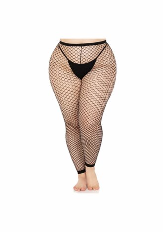 Net footless tights +