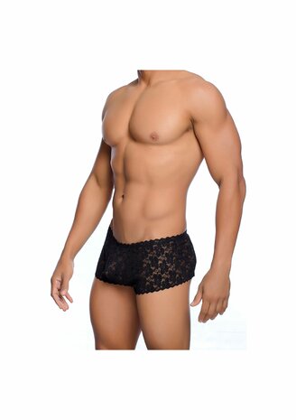 Rose Lace Boy Short