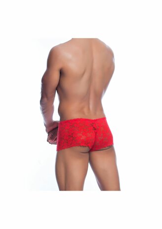 Rose Lace Boy Short