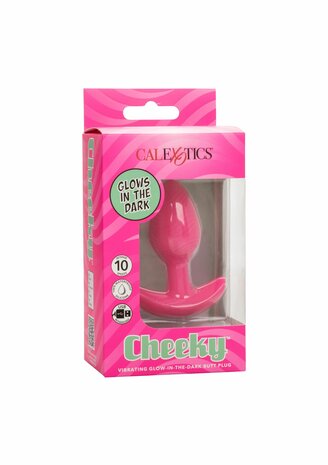 Cheeky Glow Vibrating Plug S