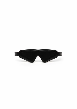 Reverse PU Leather Blindfold