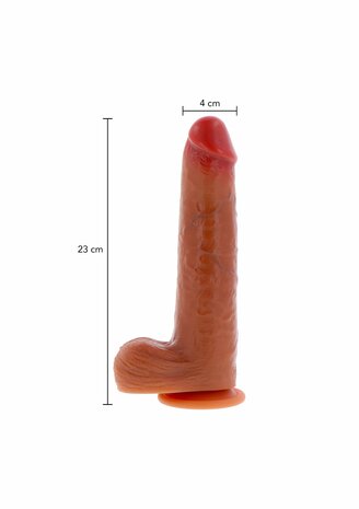 Silicone Foreskin Dildo 23 cm